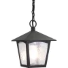 Elstead Lighting Lampy Wiszące Zewnętrzne|Lampy Ogrodowe, Oświetlenie Do Ogrodu<York Black - - lampa wisząca ogrodowa