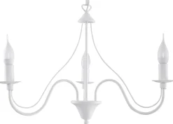 SOLLUX LIGHTING Żyrandole|Lampy Do Salonu, Oświetlenie Salonu<Żyrandol MINERWA 3 Biały