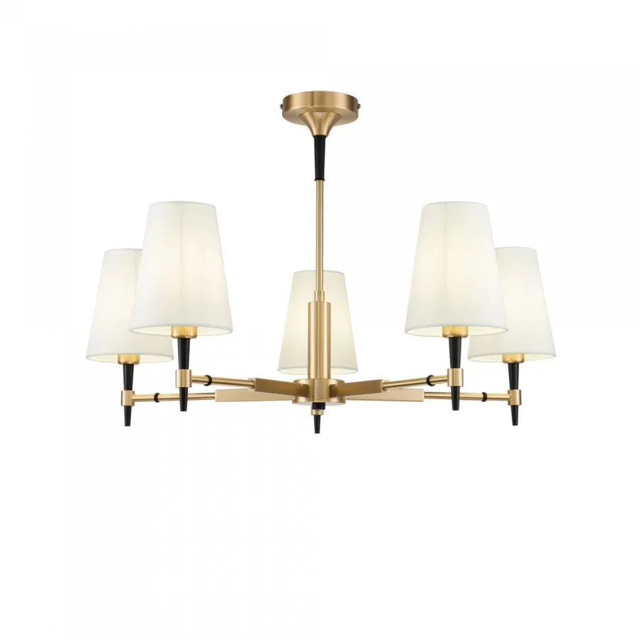 Maytoni Żyrandole|Lampy Do Salonu, Oświetlenie Salonu<Zaragoza Brass - - lampa 5-ramienna