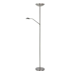 Lucide Lampy Stojące I Podłogowe|Lampy Do Salonu, Oświetlenie Salonu<Zenith H180 chrom - - lampa podłogowa chromNapięcie: 230V